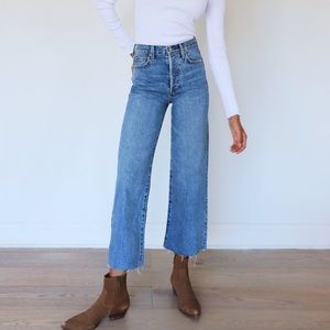 Denim Forum Farrah High Rise jeans